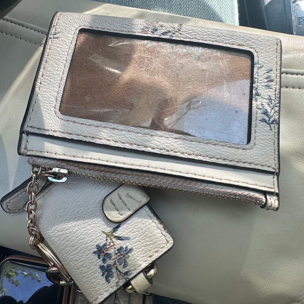 Coach Floral Zip Wallet - Picture 2 of 5